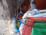 30 Prayer Flags Drape The 13 Golden Chortens On Mount Kailash South Face In Saptarishi Cave On Mount Kailash Inner Kora Nandi Parikrama